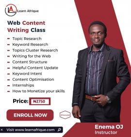 Content Writing Course