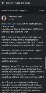 SEO Course Reviews